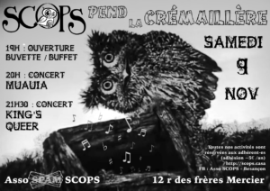 Pendaison de Crémaillère en concert !