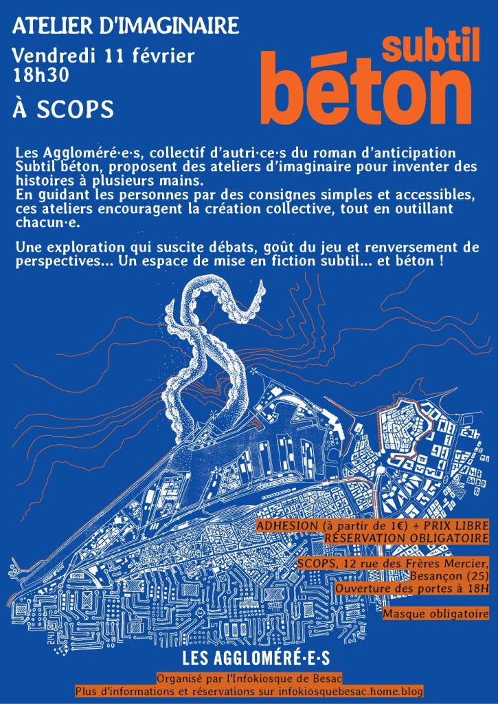 Ateliers d’imaginaire Subtil béton par les Aggloméré·e·s