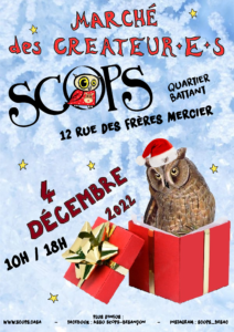 Le marché de Noël des créateur⋅e⋅s