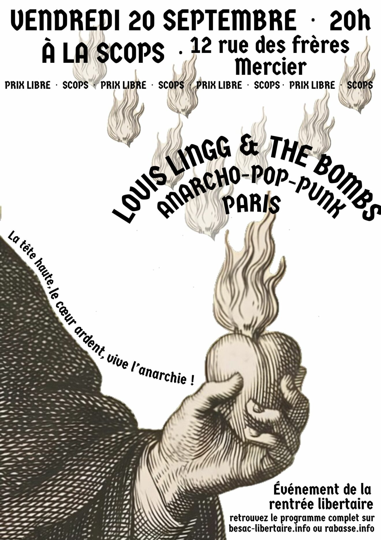 Concert Louis Lingg and the Bombs