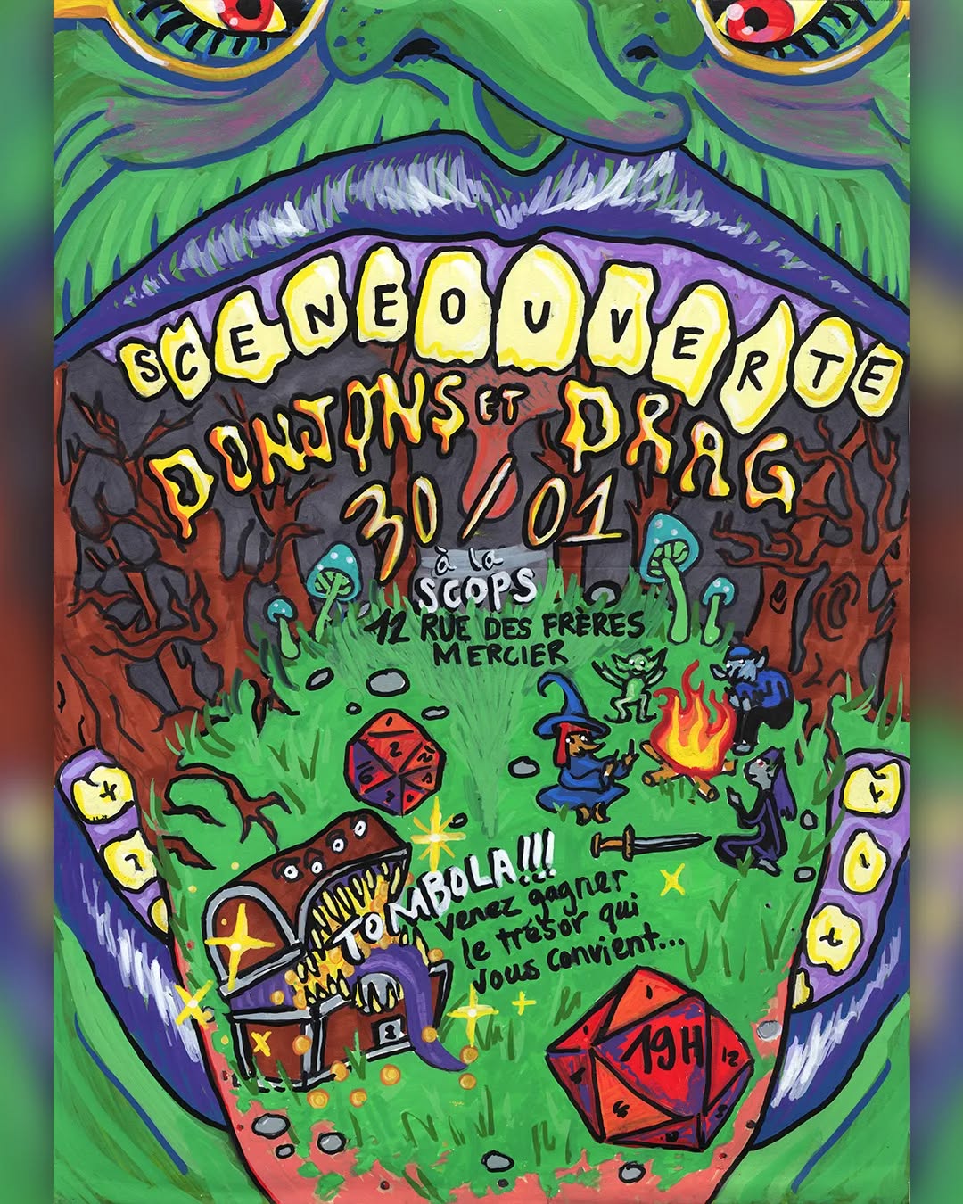 Scène ouverte HoD - Donjons & Drags